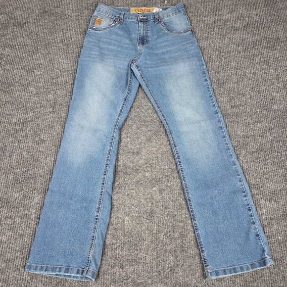 Cinch Other - Cinch Boys Medium Wash Straight Leg Western Denim Jeans Size 16R MB16682008